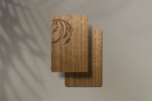 Hotel Keycards Wood